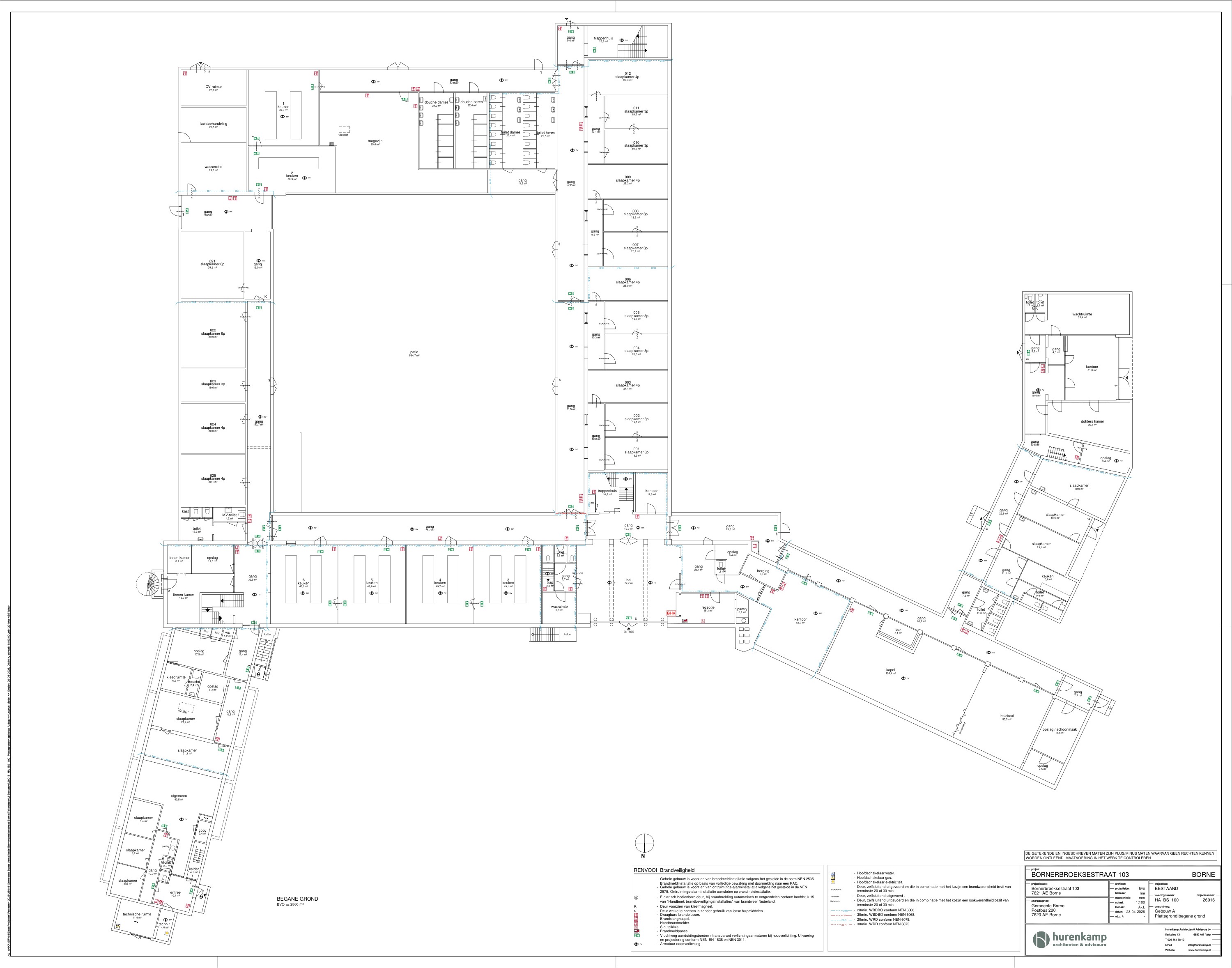 Plattegrond begane grond